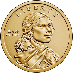 2020 1-dollar - P - Elizabeth Peratrovich - Anti-Discrimination Law Of 1945 obverse